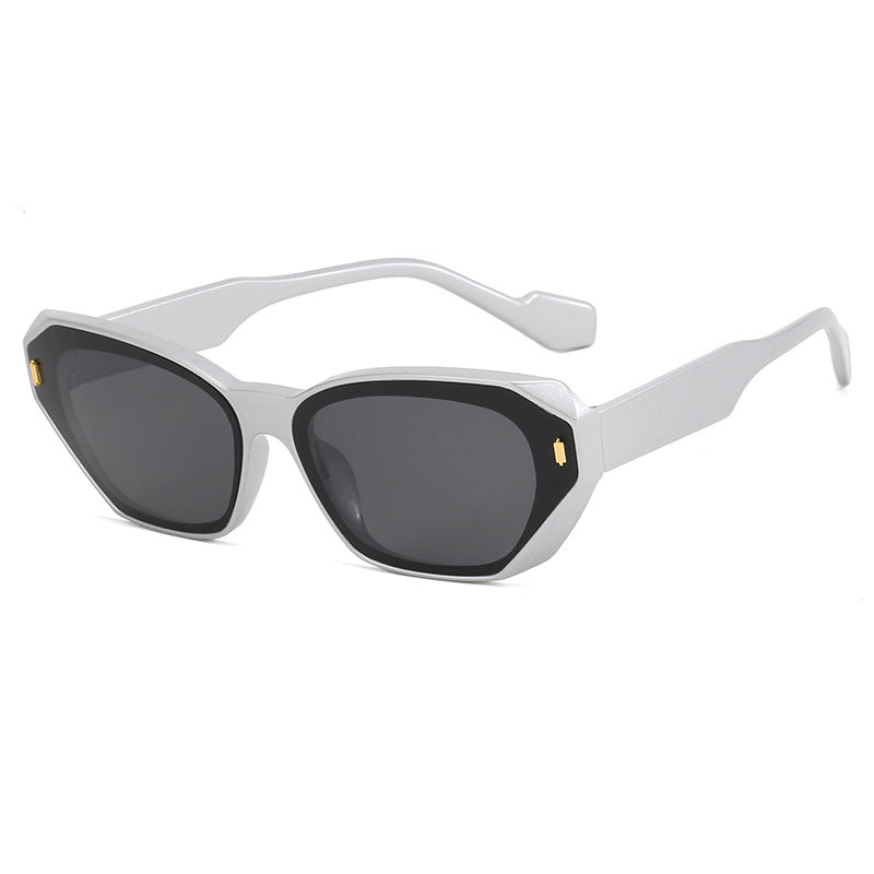 Damen futuristische Diamant-Sonnenbrille Karnz
