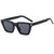 Damen moderne Sonnenbrille mit markantem Rahmen Karnz