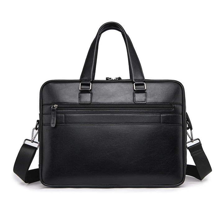 Professionelle Leder Laptop Aktentasche Karnz