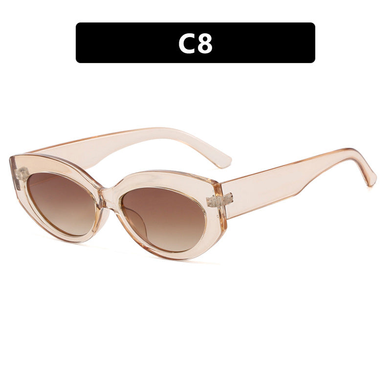 Damen Cat-Eye Sonnenbrille im stilvollen Kunststoffdesign Karnz