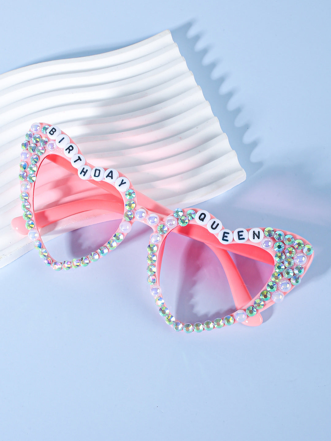 Herzförmige Braut-Sonnenbrille Karnz