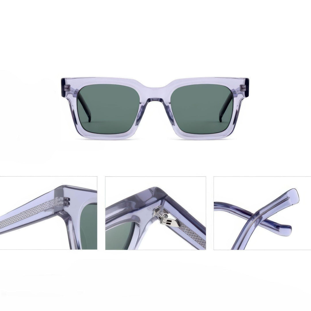 Damen modische Sonnenbrille mit auffälligem Rahmen und hochwertigen Gläsern Karnz