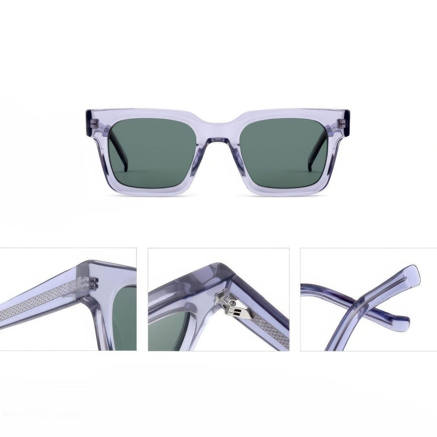 Damen modische Sonnenbrille mit auffälligem Rahmen und hochwertigen Gläsern Karnz