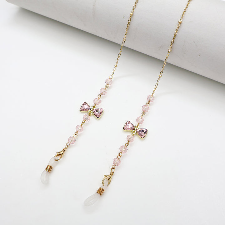Elegante mit Schleife dekorierte Halskette Karnz