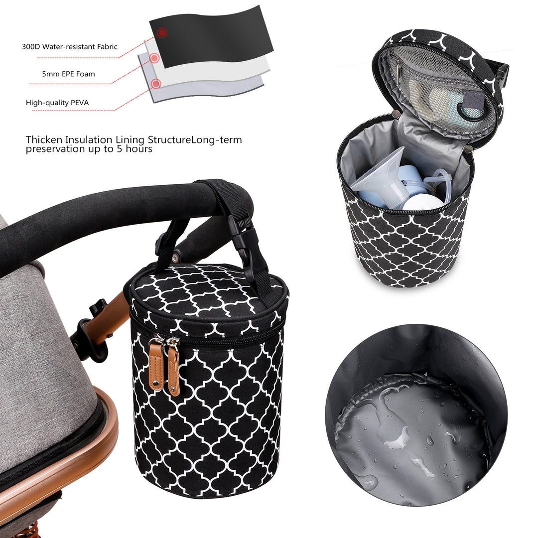 Isolierte Flasche-Tasche Karnz