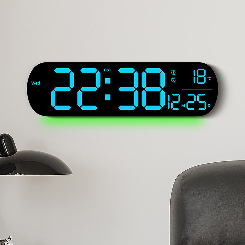 Digitaler LED-Wecker mit multifunktionaler Anzeige Karnz
