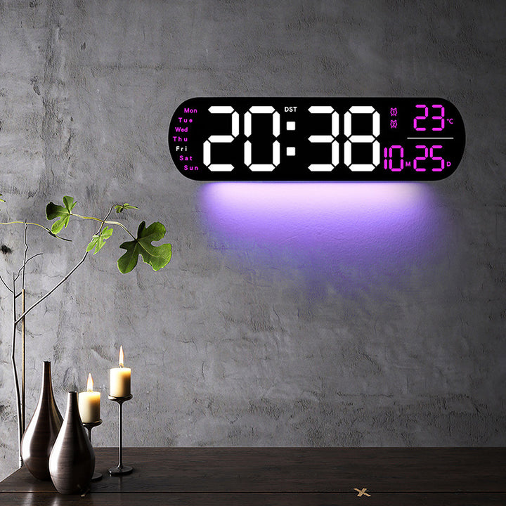 Digitaler LED-Wecker mit großem Display und Temperaturanzeige Karnz