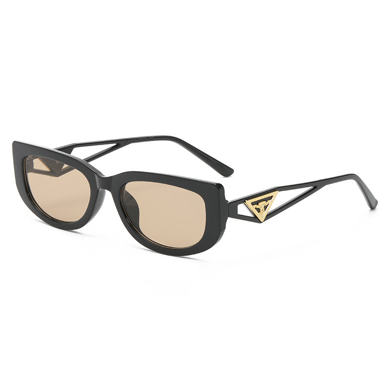 Damen Designer-Sonnenbrille mit eleganten Rahmenakzenten Karnz