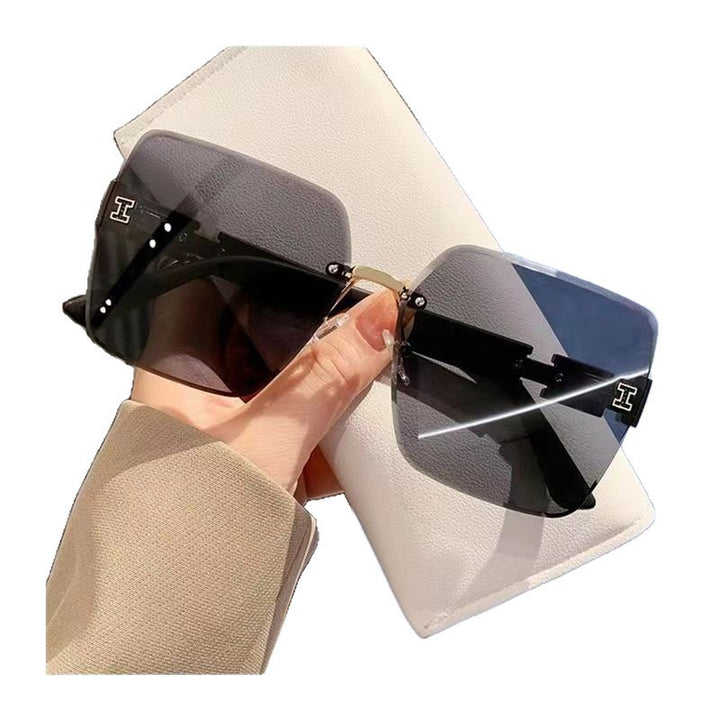 Oversized Quadrat Mode Sonnenbrille Karnz