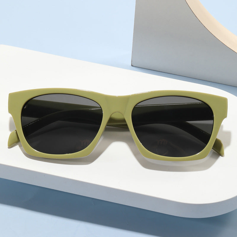 Damen stylische quadratische Sonnenbrille mit bequemem Sitz Karnz