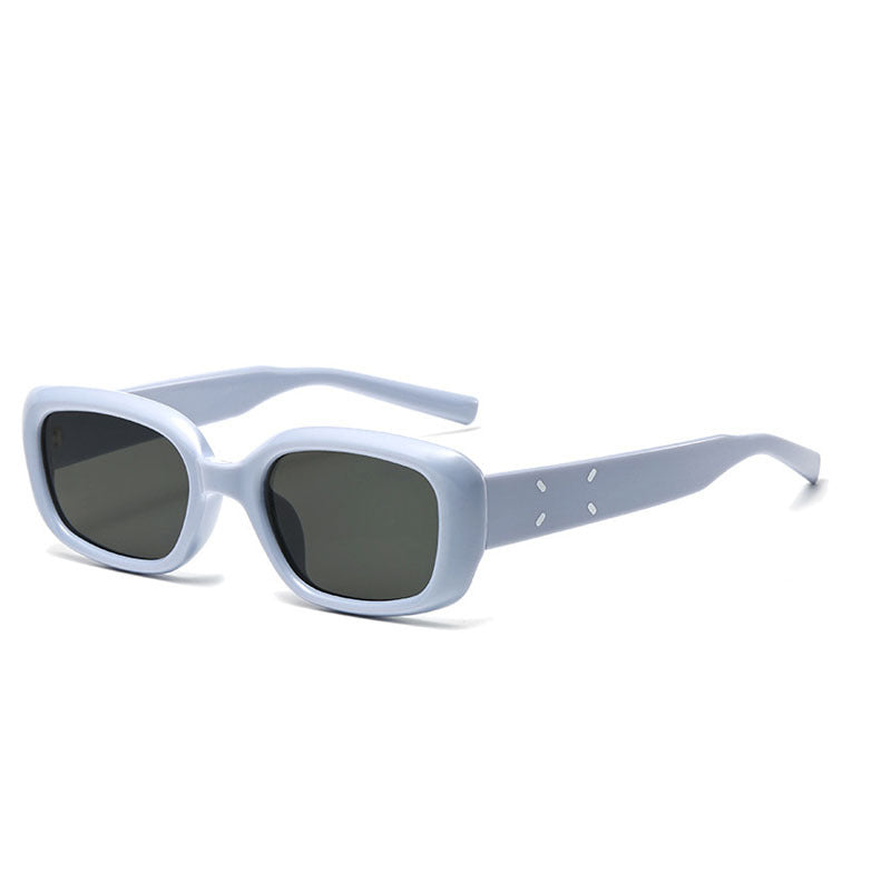 Damen Retro-inspirierte Sonnenbrille mit geschwungenem Rahmen Karnz
