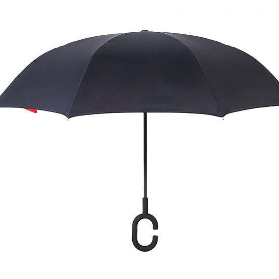 Damen Eleganter und praktischer Regenschirm mit Windschutzsystem Karnz
