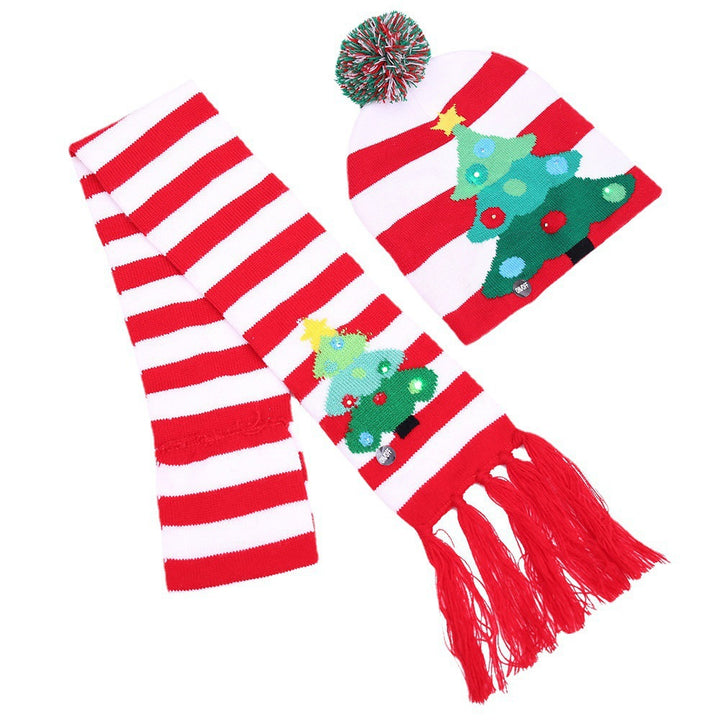 Wintermütze und Schal Set