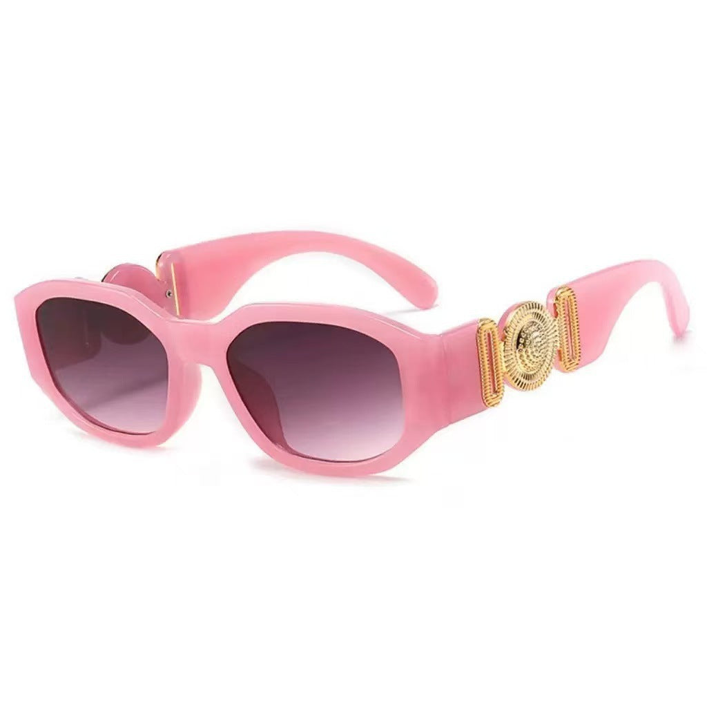 Moderne quadratische Sonnenbrille Karnz