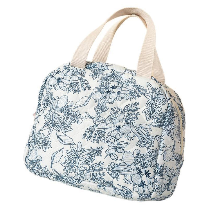 Blumenmuster isolierte Lunch Tasche Karnz