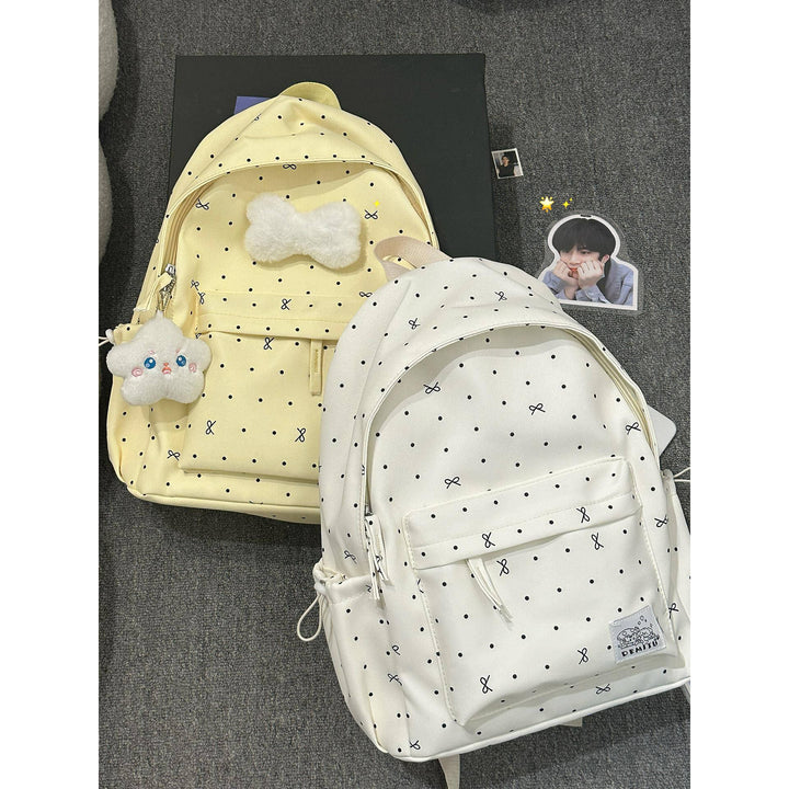 Verspielt Polka Dot Rucksack Karnz