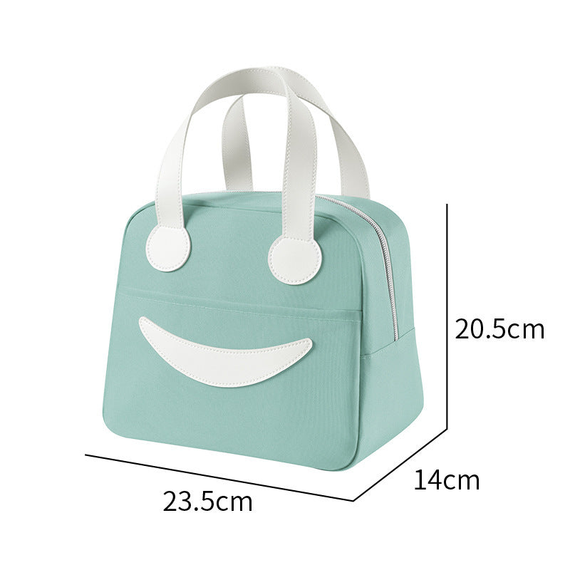 Süßes Smiley-Gesicht Lunchbag Karnz