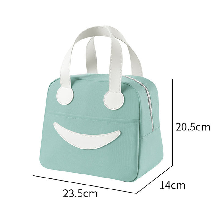 Süßes Smiley-Gesicht Lunchbag Karnz