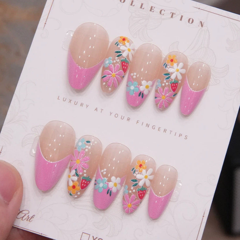Floral Design Press-On Nagelset