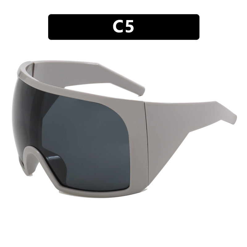 Damen sportliche Sonnenbrille mit aerodynamischem Design Karnz