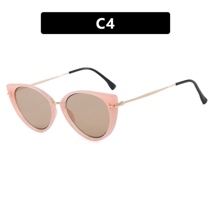 Damen modische Katzenaugen Sonnenbrille Karnz