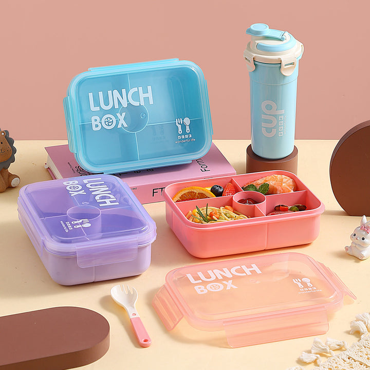 Multisektions-Lunchbox mit abnehmbaren Fächern