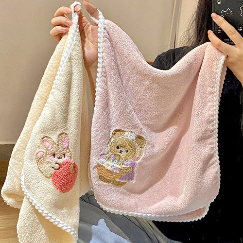 Kuscheldecke mit Niedlichem Bärenmotiv Karnz