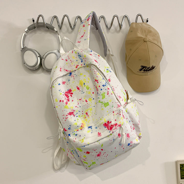 Künstlerisch Splash-Muster Rucksack Karnz