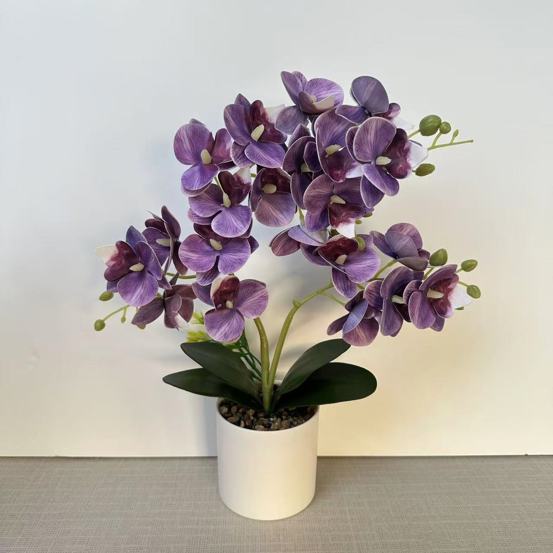 Lebensechte künstliche Orchideenpflanze