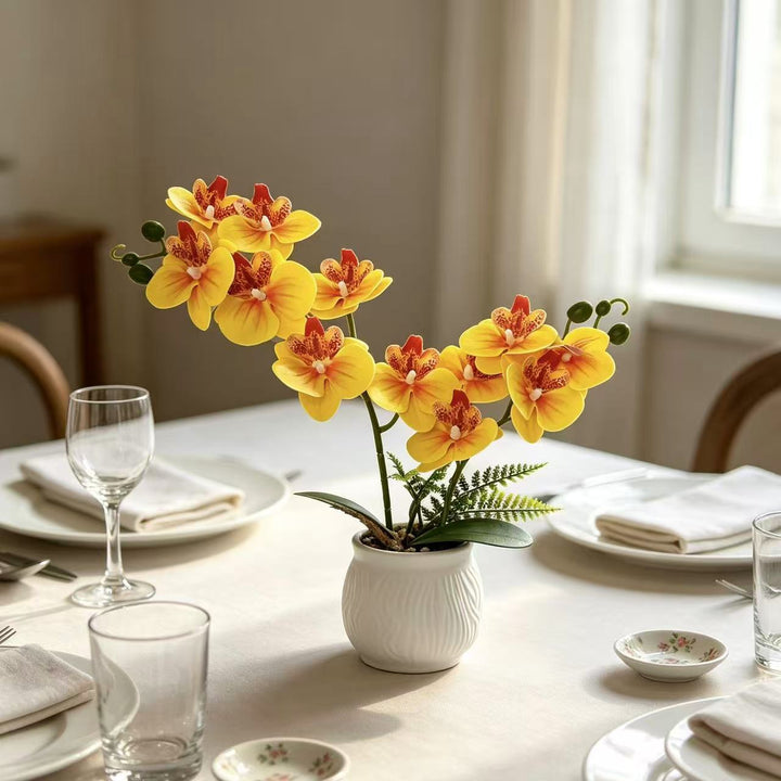 Elegante Künstliche Orchideen Blumendekoration