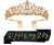 Damen glamouröse Tiara mit elegantem Design und stabilen Haarkämmen Karnz