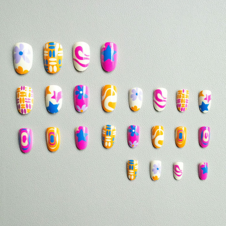 Kreatives Muster Nagelkunstset