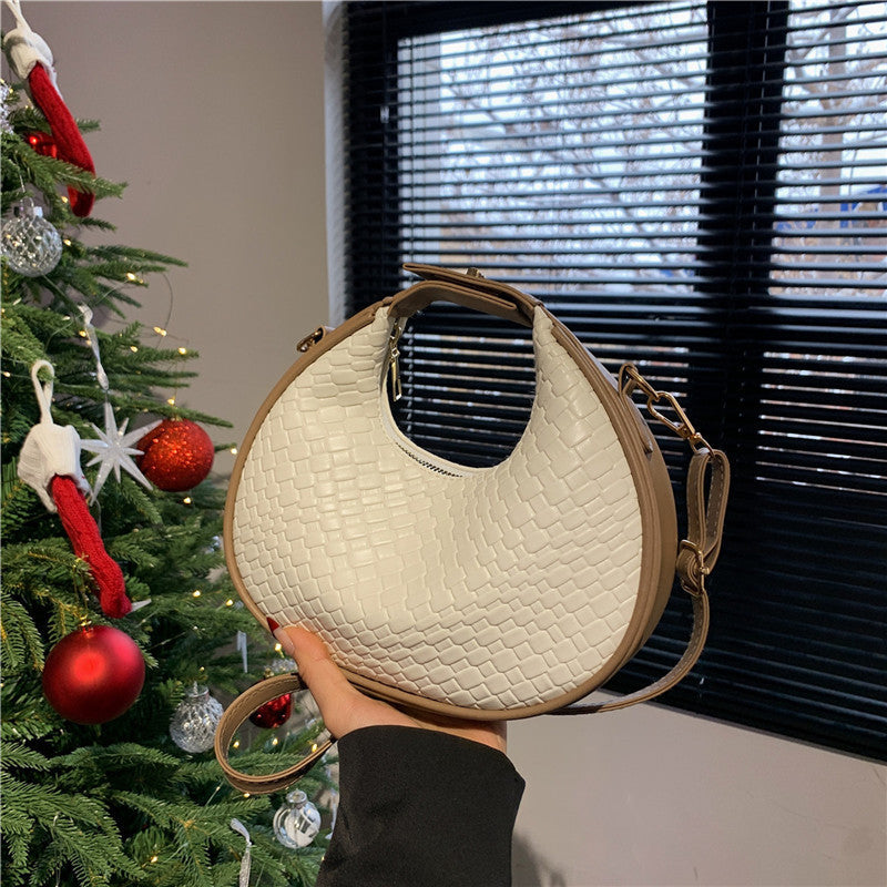 Texturierte Gewebte Crossbody Tasche Karnz