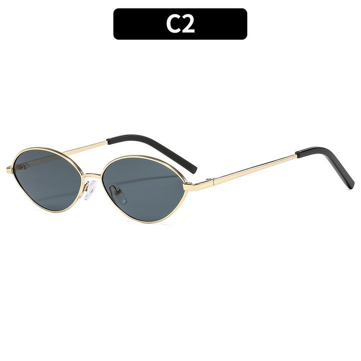 Ultra-stylische eckige Sonnenbrille