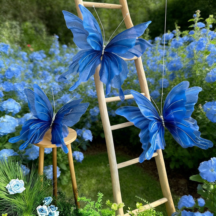Dekorative Schmetterlingsgartenkunst