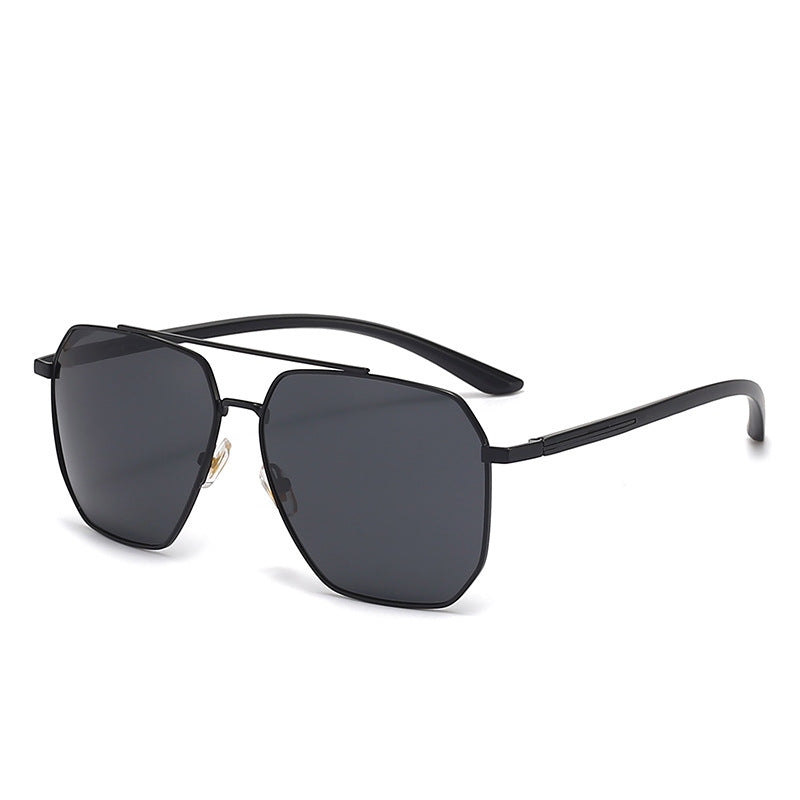 Herren modische Sonnenbrille mit edlem Rahmen und polarisierten Gläsern Karnz