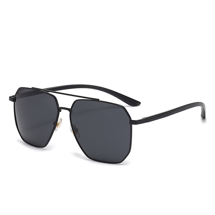 Herren modische Sonnenbrille mit edlem Rahmen und polarisierten Gläsern Karnz
