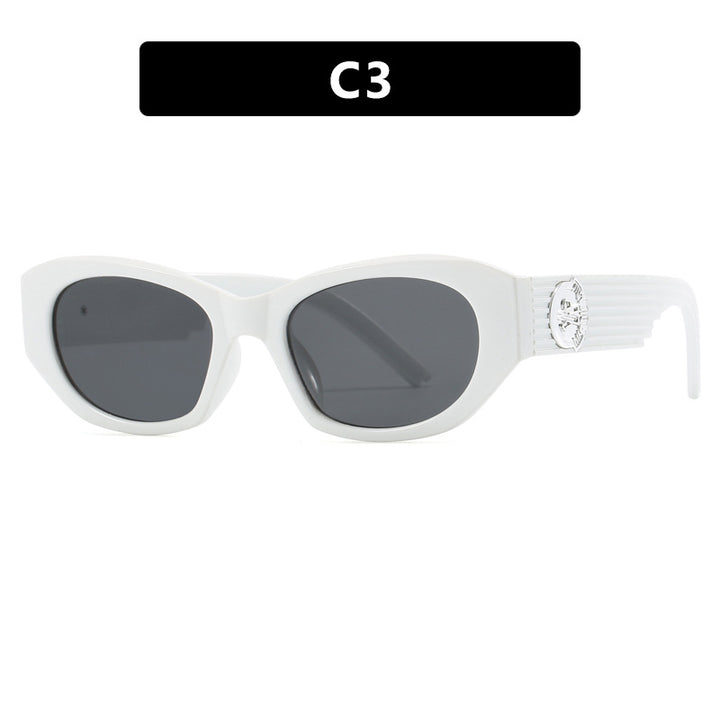 Damen modische Cat-Eye Sonnenbrille mit markantem Design und luxuriösen Details Karnz