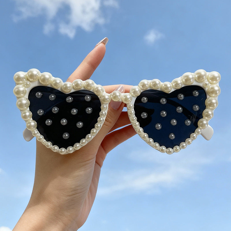 Hochzeits Herzförmige Sonnenbrille Karnz