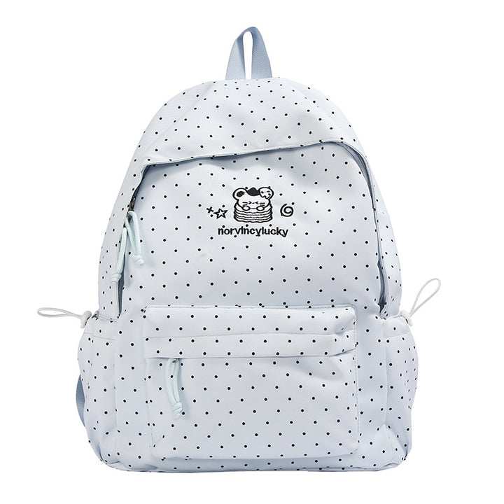 Verspielt gepunkteter Rucksack Karnz