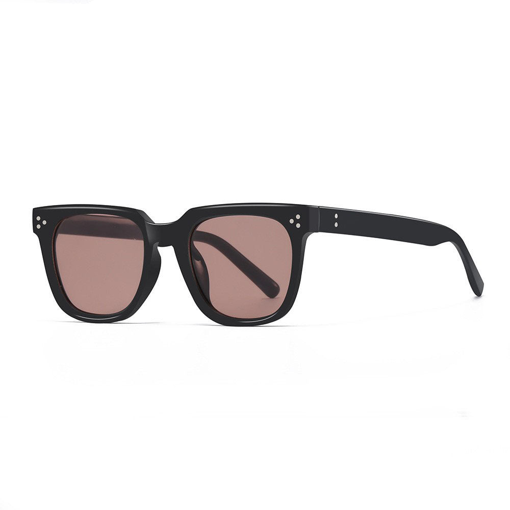 Damen modische Sonnenbrille mit robustem Rahmen und UV-Schutz Karnz