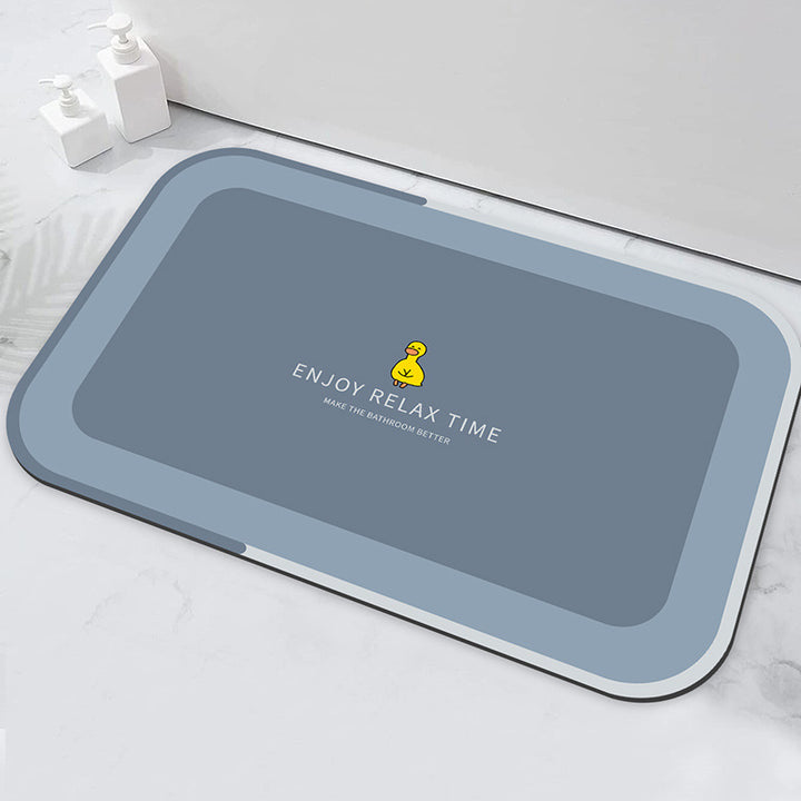 Badezimmermatte für den Boden zu Hause
