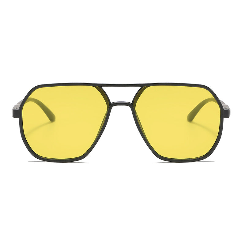 Stylische Quadratische Rahmen Sonnenbrille Karnz