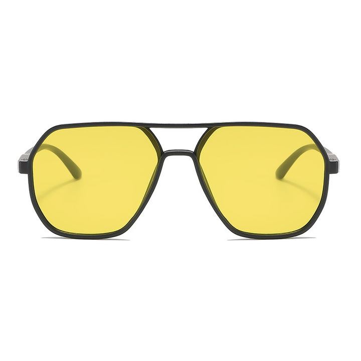 Stylische Quadratische Rahmen Sonnenbrille Karnz
