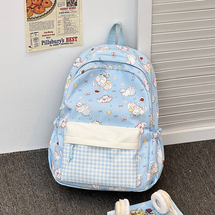 Verspielt Grafisches Druck Rucksack