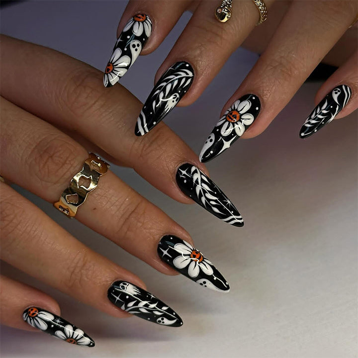 Elegantes florales Drucknageldesign