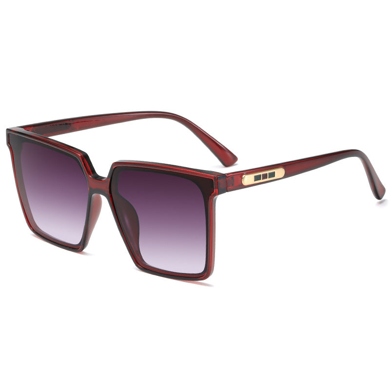 Damen modische Oversized Sonnenbrille mit luxuriösem Design Karnz