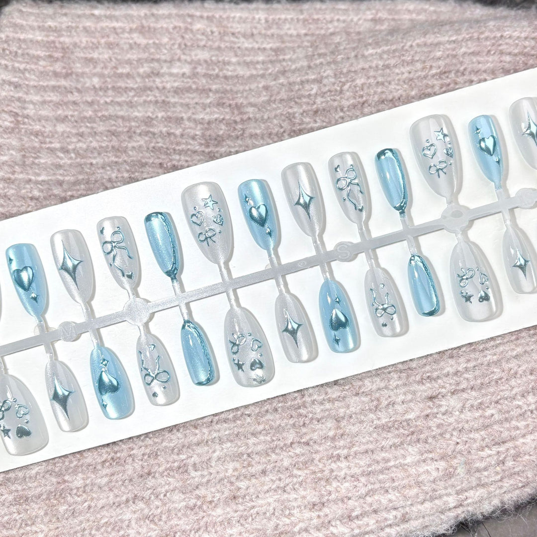 Dekoratives Themen-Presse-Nagelkunst-Set