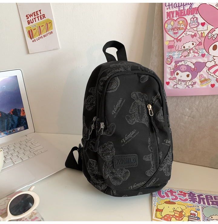 Verspielter Grafik Mini Rucksack