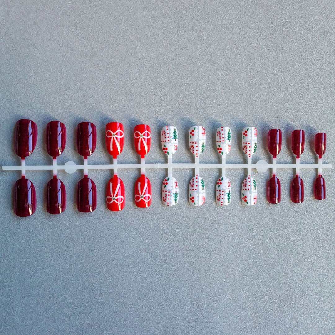 Künstlerisches urlaubsorientiertes Nagelkunst-Set